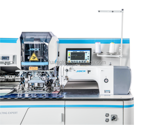 Máquina de coser industrial <span class=keywords><strong>JACK</strong></span> J6 5 en 1 con corte láser para bolsillos, en venta - Product Image 2