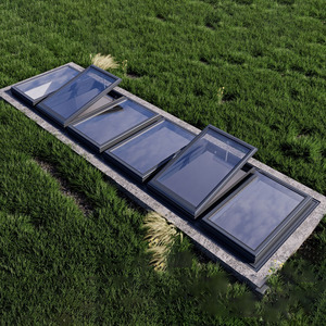 Fenêtre de toit électrique en alliage d'aluminium sur mesure avec télécommande intelligente, double vitrage en verre trempé pour ventilation de grenier et isolation thermique - Product Image 4