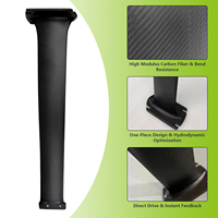 JFS-Axis UHM80 Pro Axis Carbon Mast Foil Rigide/Robuste Logo OEM pour SUPwinging, Wake, Downwind, Lake Pumping, Kite Foiling, Scooter