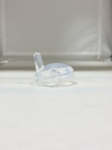 Chupete de Pico de Pato sin BPA 0-12 Meses con Válvula Anticólicos, Revestimiento Antiadherente, Protección Labial, Pajita de Animal Reemplazable y Anti-reflujo - Product Image 1