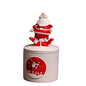 Bougie parfumée en cire de soja Northern Mu Christmas Cup, parfum Noël, décoration d'intérieur, cadeau - Product Image 3