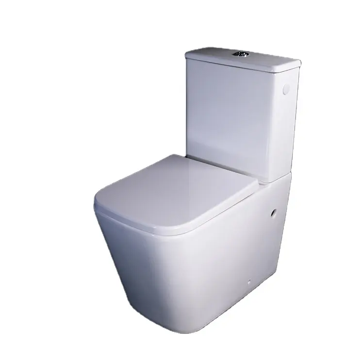 Wholesale high quality P- trap water Closet Two Piece CeramicToilets for home hotel