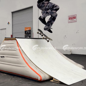 <span class=keywords><strong>Rampe</strong></span> de <span class=keywords><strong>skate</strong></span> gonflable portable, rampes de <span class=keywords><strong>skate</strong></span> gonflables <span class=keywords><strong>pour</strong></span> débutants - Product Image 4