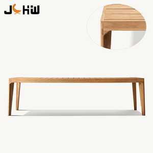 Ensemble de salle à manger d'extérieur moderne et luxueux en teck et en rotin tressé, chaise de <span class=keywords><strong>jardin</strong></span> 6-8 places, <span class=keywords><strong>table</strong></span> durable, mobilier de patio - Product Image 4