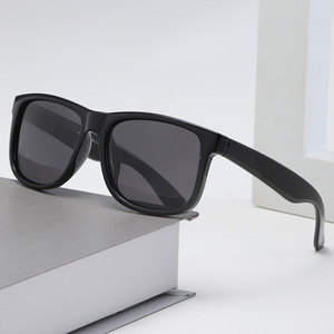 Square Polarized <b>Sunglasses</b> Black PC Frame TAC Lens UV400 For Men Women Outdoor Cycling Driving - Product Image 1