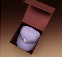 Fournisseur d'emballages de casquettes de baseball personnalisées, boîte magnétique pliable de luxe avec carton ondulé, origine Fujian