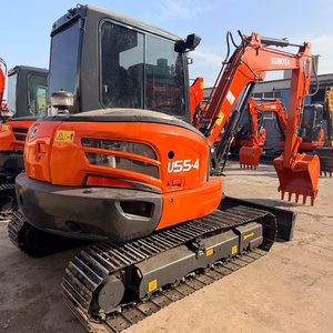 Excavadora Kubota U55-4 de 5-6 toneladas, usada, importada de Japón. Kubota KX161 155 165. Miniexcavadora Kubota de 5-6 toneladas - Product Image 1
