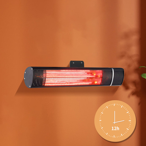 Calentador Infrarrojo Comercial de 3000W, 220-240V, IP65, Impermeable, con Control Remoto - Product Image 3