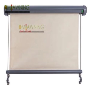 Toldo Manual <span class=keywords><strong>de</strong></span> Aluminio para Ventanas y Patios, con Tela Acrílica y Dimensiones Personalizables - Product Image 2
