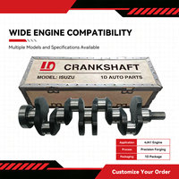 Car Engine Forged Steel Crankshaft 8-94455-240-1 for ISUZU 4JA1 NKR NHR TFR Trooper Engine Assembly