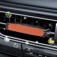 Diffuseur de parfum de voiture personnalisé de luxe en forme de logo, à clipser sur grille d'aération, évaporation naturelle, sans électricité, élimination des odeurs, décoration métallique