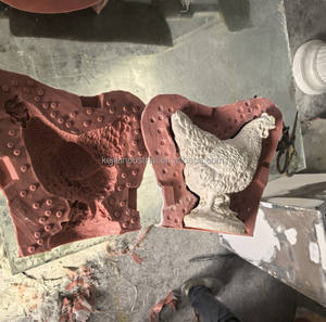 अच्छी गुणवत्ता चीन कंक्रीट प्रतिमा मोल्ड्स सिलिकॉन बुद्धा मोल्ड फिबरग्लास सिलिकॉन रबर मूर्ति मोल्ड्स - Product Image 3