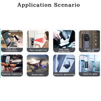Módulo de reconocimiento de venas faciales y palmeras binoculares USB de alta definición Producto de control de acceso biométrico OEM/ODM personalizable