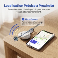 Traceur GPS AirTags mini rechargeable, étanche, petit format, micro-puce personnalisée, carte Mili, lot de 4, format carte de crédit