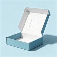 Boîtes d'expédition en carton ondulé écologiques en matériaux recyclés avec logo et impression personnalisés, boîtes cadeaux pour vêtements et électronique