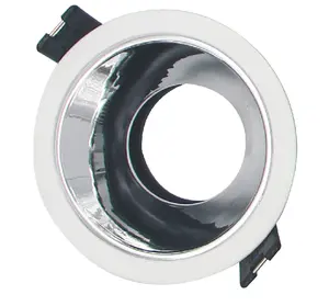Nhà Máy Thiết Kế Mới MR16 Downlight Nhà Ở Kit <span class=keywords><strong>LED</strong></span> Lõm Điều Chỉnh <span class=keywords><strong>LED</strong></span> Ánh Sáng Tại Chỗ Chrome MR16 Downlight Nhà Ở GU10 Lịch Thi Đấu - Product Image 1