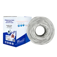 Câble Réseau CAT6 Super Classe 5 Modèle BK-60 Norme Nationale Projet POE Surveillance Spécial Paire Torsadée Cuivre UTP