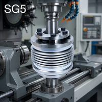Accouplement à disque flexible en acier SG5 à jeu nul et couple élevé, alésage 16-105 mm pour servomoteur CNC série GRC