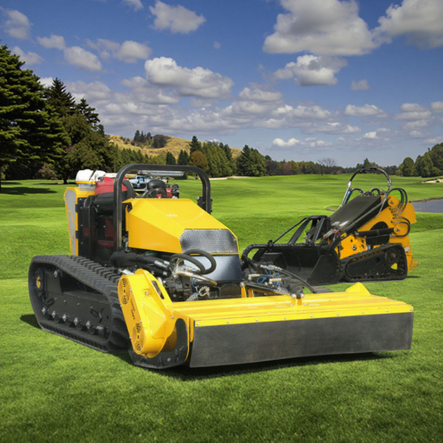CE Remote Lawn Mower Heavy Duty Gasoline Remote Mower Grass Cutter Control Autonomous Lawn Robot Slope Grass Cutting Machine