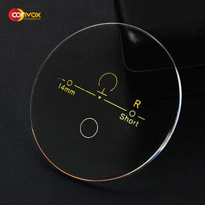 CONVOX 1,56 Venta al por mayor Revestimiento verde progresivo HMC Lente óptica de corte azul Gafas Lentes ópticas Lentes de Anteojos - Product Image 2