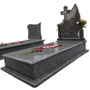 Pierre tombale roumain pierre tombale cimetière croix conceptions mémorial pierre tombale granit monumente funerar