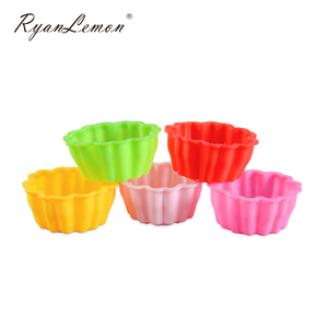 Silicone <b>Cupcake</b> Liner <b>Baking</b> Mold Customized Size Creative Design DIY Cake <b>Baking</b> Cup Party <b>Tray</b> - Product Image 1