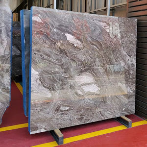 Carrelage mural et de sol en marbre naturel brun vénitien Calacatta de haute qualité Future Stone pour salle à manger, cuisine, extérieur et escalier - Product Image 2