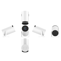 Marque privée RUIZU P10 Grande quantité Full Hd Led 720p Projecteurs intelligents Téléphone Multimédia Projecteur portable