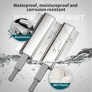 Thiết Bị Phục Hồi Đệm Tủ Ẩn Đồ Nội Thất Chốt Bấm Cảm Ứng Từ Cửa Kính Chốt Chặn Cửa - Product Image 3