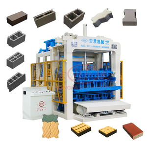 Machine de fabrication de dalles en béton entièrement automatique Machine de fabrication de briques en ciment à emboîtement <span class=keywords><strong>Prix</strong></span> - Product Image 1