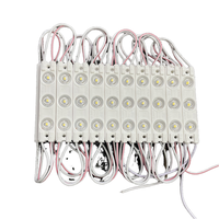 Modules LED d'extérieur haute puissance 12V 3 LED 10W Blanc Chaud 2835 SMD5730 pour caisson lumineux, Ra80, Dimmable, 50000 heures