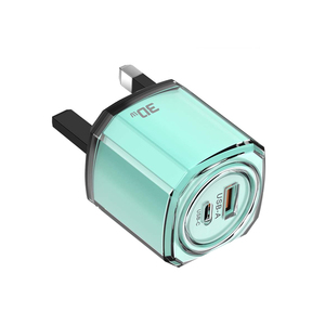 Chargeur mural USB PD Type C transparent 12W, chargeur rapide pour téléphone portable - Product Image 2