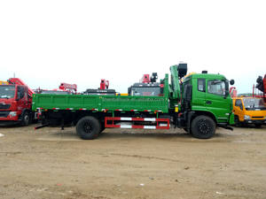 รถดัมพ์ตงฟง 4x2 พร้อมเครนไฮดรอลิกแบบพับได้ Shenbai 8 ตัน กำลังลดราคา - Product Image 6