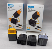 Nouvelle conception Chargeur rapide USB Type-C PD 20W QC3.0 Sortie 5V/3A Matériel TPE pour montre intelligente et téléphone