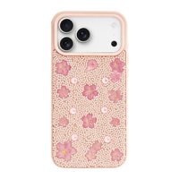Coque de téléphone portable moderne et élégante en TPU+PC avec finition époxy, protection intégrale 360°, design mignon, paillettes brillantes pour filles