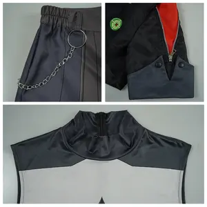 Disfraz de Vaquero de Ciencia Ficción Porteo para Halloween - Traje Futurista de Poliéster con Armadura, Sombrero y Botas para Conventión de Anime y Fiesta - Product Image 5