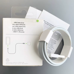 Perfect Quality Retail Package <b>Box</b> for <b>iPhone</b> 5/6/7/8/Plus/<b>11</b>/12/13/14 Pro Max Braid Shielded TPE USB 3A Fast Charging Cable - Product Image 2