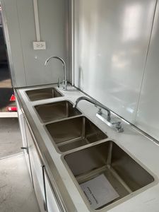 عربة طعام متنقلة للبيتزا مجهزة بالكامل للاستخدام الخارجي، عربة متنقلة للتاكو والقهوة، مطعم متنقل - Product Image 5