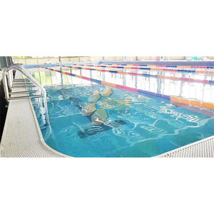 अनुकूलन अस्थायी स्विमिंग पूल आउटडोर Zn-अल-मिलीग्राम स्टील स्विमिंग पूल नियंत्रण प्रणाली संरचनात्मक पूल - Product Image 1