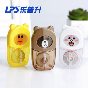 Симпатичная Корректирующая лента в форме мультяшного медведя, канцелярские принадлежности для студентов, Новые товары для коррекции - Product Image 2