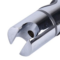Supports de pommeau de douche universels réglables en hauteur en ABS chromé, antidérapants, pour douches à main – Approvisionnement par lots
