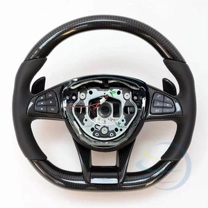 Fast Delivery for Mercedes benz <strong>Amg</strong> c Class W205 W204 C300 E Class W212 W213 W211 Heated Vibration Carbon Fiber Steering Wheel - Product Image 2