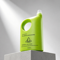 Bouteille vide en plastique HDPE de 5 L pour détergent à lessive liquide avec poignée – Vente en gros