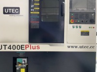Tour de fabrication de joints à double broche économique UT400E avec commande FANUC