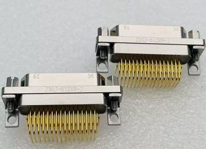 37 Pin <b>D</b>-Sub Connector Female Socket Metal Panel Mount Plug Reverse Board Board Electronic Component <b>Model</b> J30J-51ZKW Made China - Product Image 2