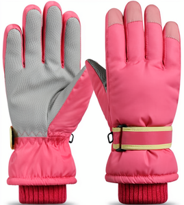 Guantes Impermeables para Esquí y Snowboard, Aislantes, Compatibles con Pantalla Táctil, Resistentes al Viento, con Cierre de Cordón y Bolsillo Oculto - Product Image 1
