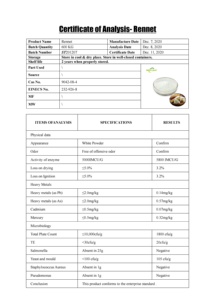 Présure végétale Présure enzymatique chymosine Présure pour la fabrication du fromage Présure microbienne - Product Image 3