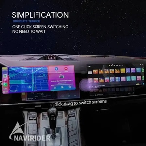 เครื่องเล่นวิดีโอมัลติมีเดีย4G ระบบแอนดรอยด์อัตโนมัติแบบแอนดรอยด์หน้าจอคู่สำหรับปอร์เช่พานาเมร่า970ระบบนำทาง2010 2017 - Product Image 2