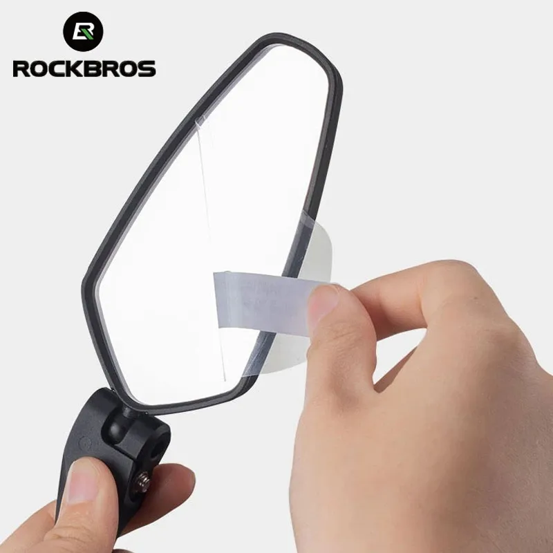 ROCKBROS HD MTB Road Bicycle 360 Angle Adjustable Rear Mirror Electric Bike Handlebar Rearview Mirror Accessories Cycle Mirrors