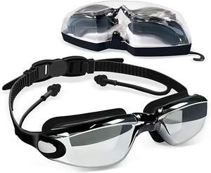 <span class=keywords><strong>Gafas</strong></span> de natación antivaho Anti-UV <span class=keywords><strong>Gafas</strong></span> de natación sin fugas <span class=keywords><strong>Gafas</strong></span> de natación de visión clara ajustables <span class=keywords><strong>para</strong></span> mujeres Hombres Regalo de promoción - Product Image 1